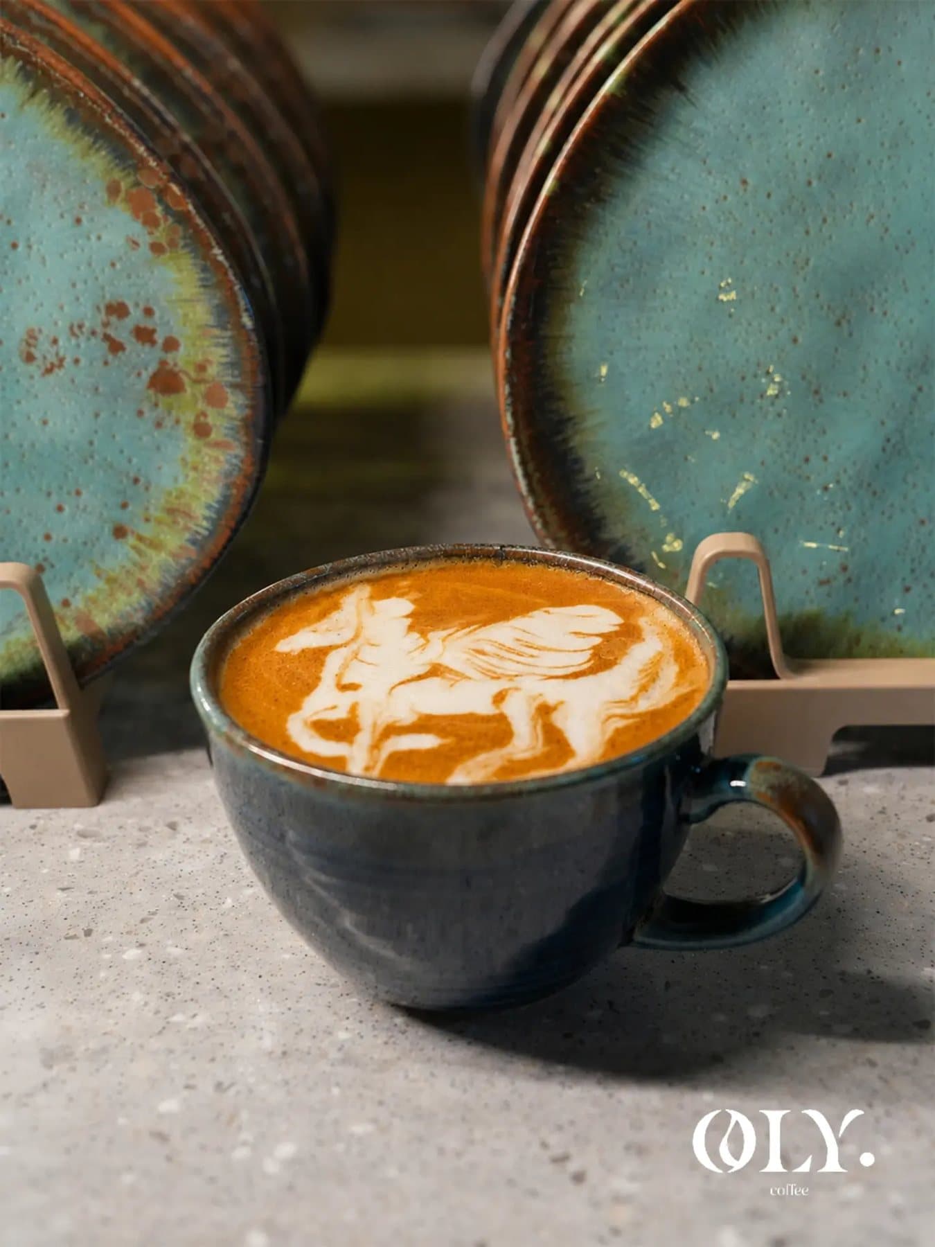OLY'de latte art